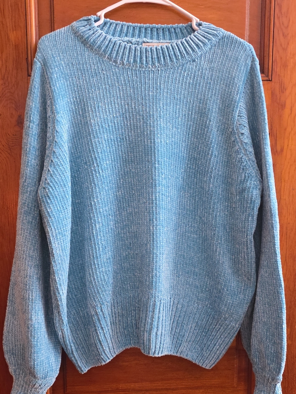 Zenana Super Soft Ribbed Crewneck Sweater